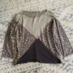 Womens leopard top